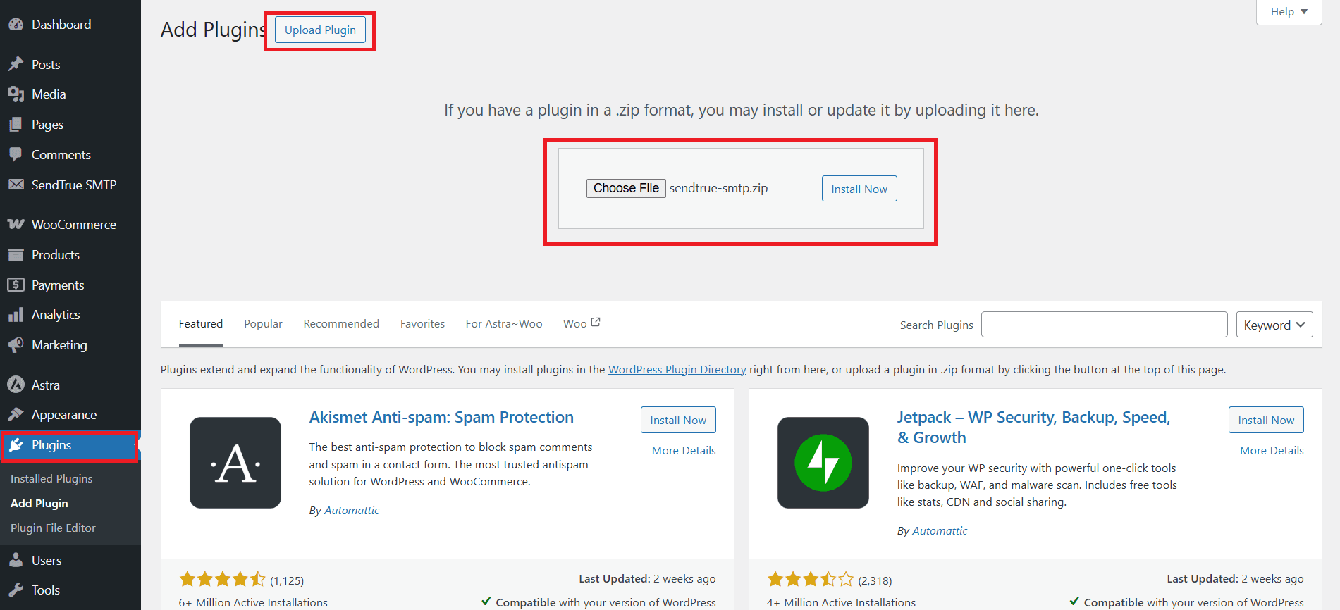 Plugin upload guide